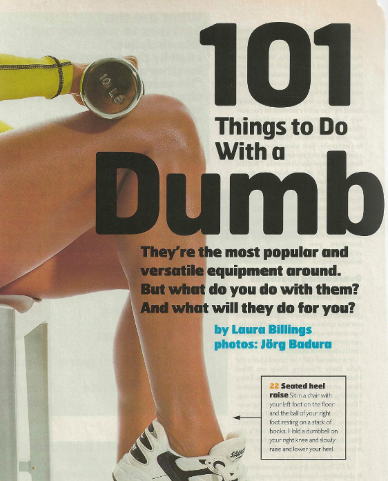 101 Things To Do With A Dumbbell